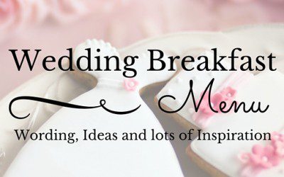 Wedding Breakfast Menu Ideas