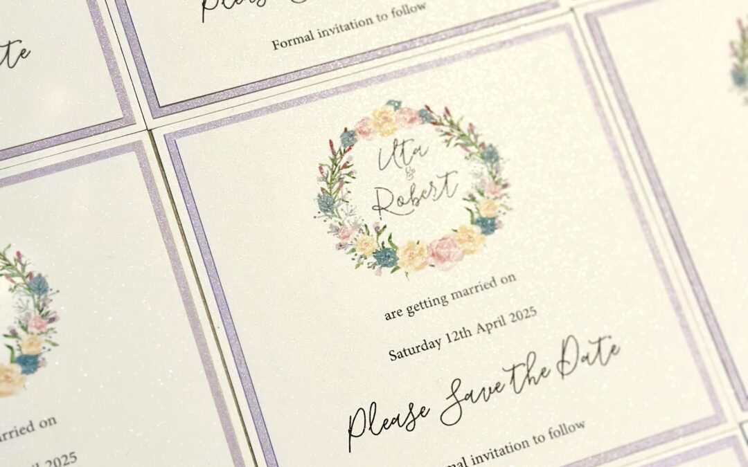 Stationery for Spring Weddings