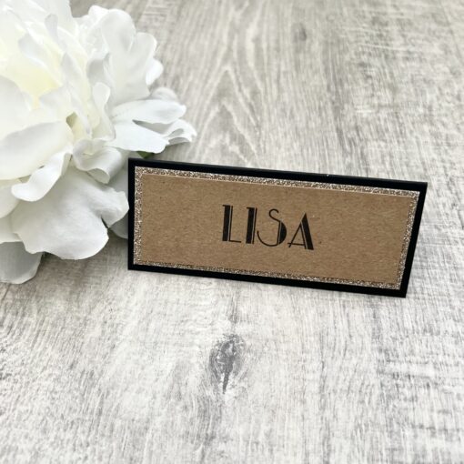 Rustic Art Deco themed Wedding Signs - Image 4