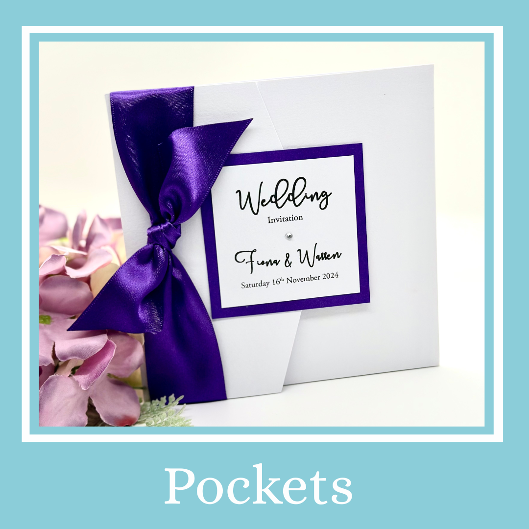 Pocketfold Wedding Invitation Designs