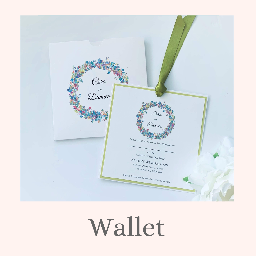 Wallet Wedding Invitations