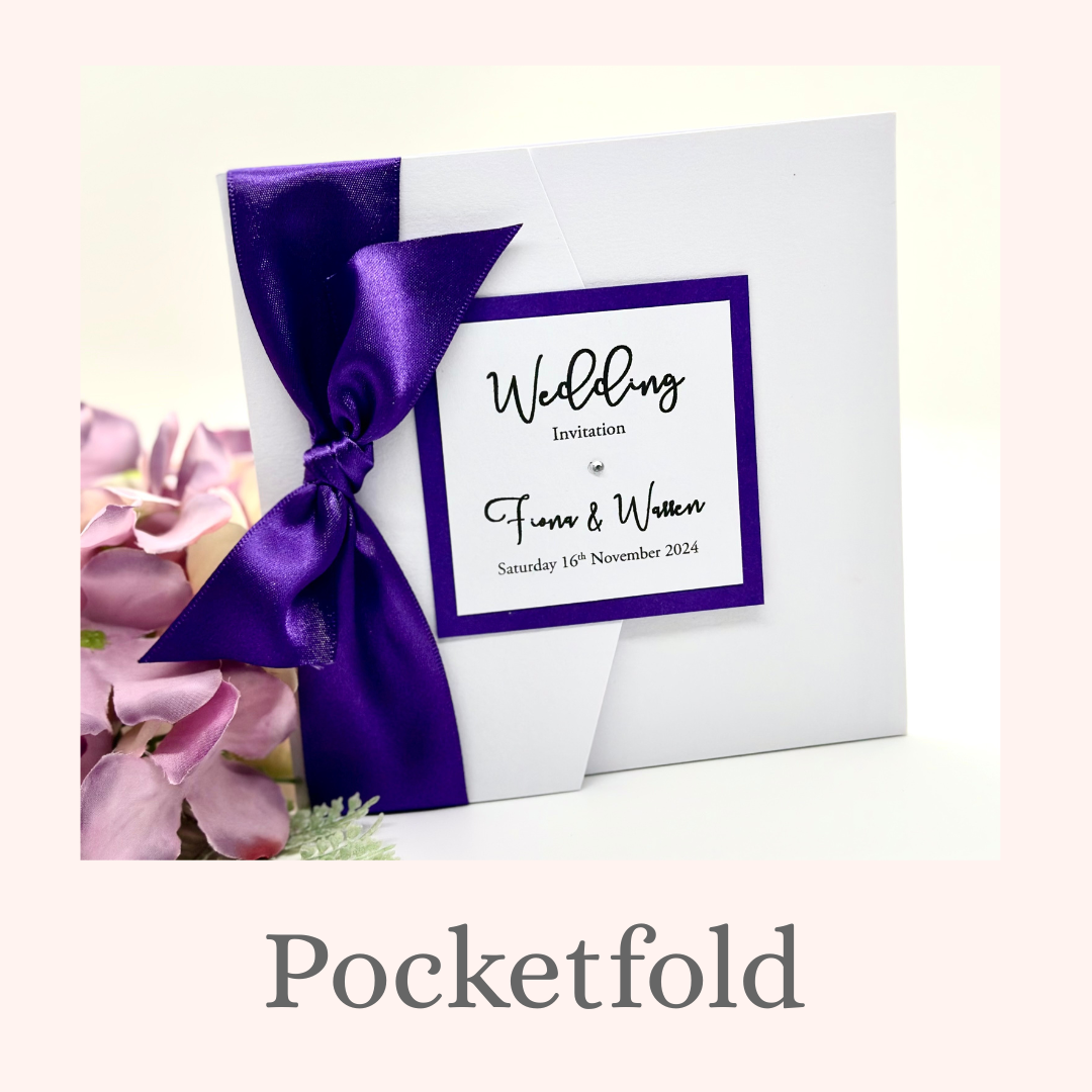Pocketfold Wedding Invitations