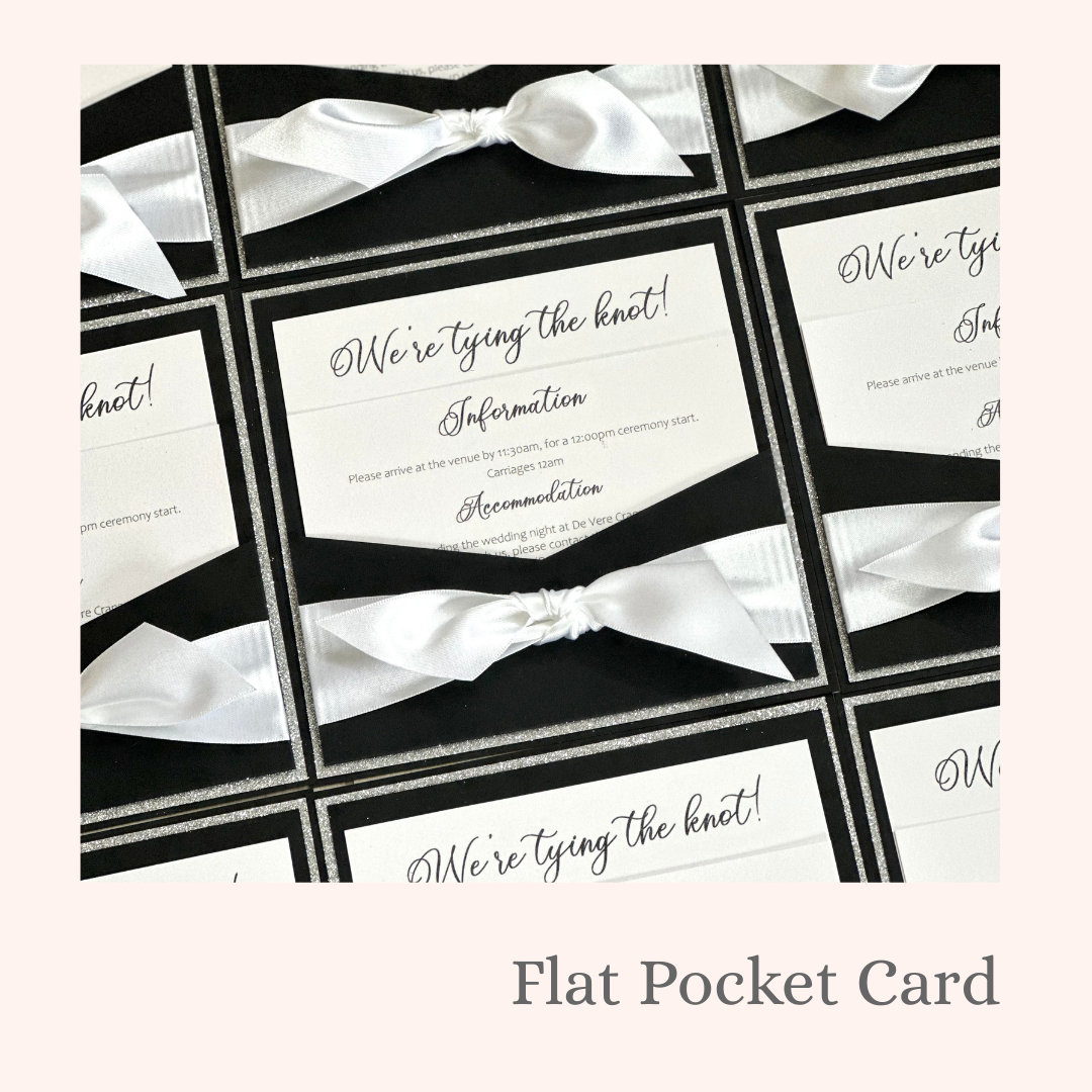 Cheque Book Wedding Invitations
